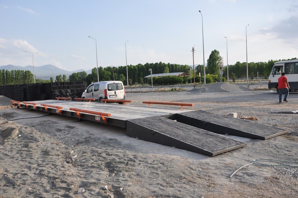 ABS-B truck scale, concrete reinforcement