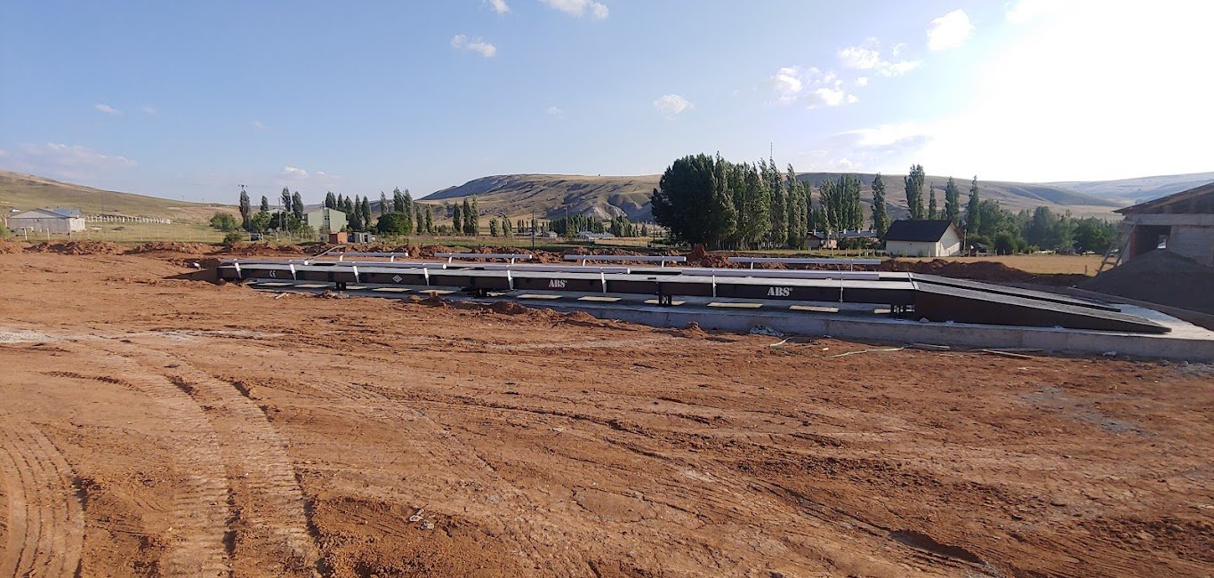 ABS-B truck scale, on site